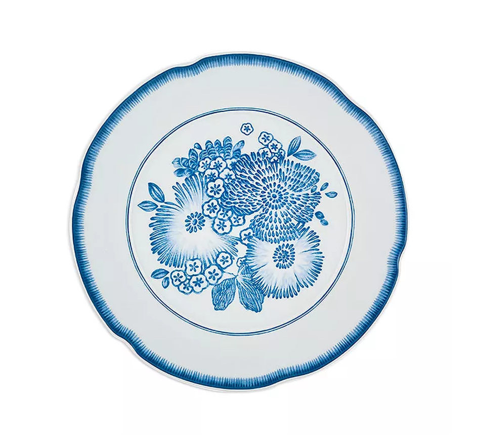 Coralina Dinner Plate In Blue