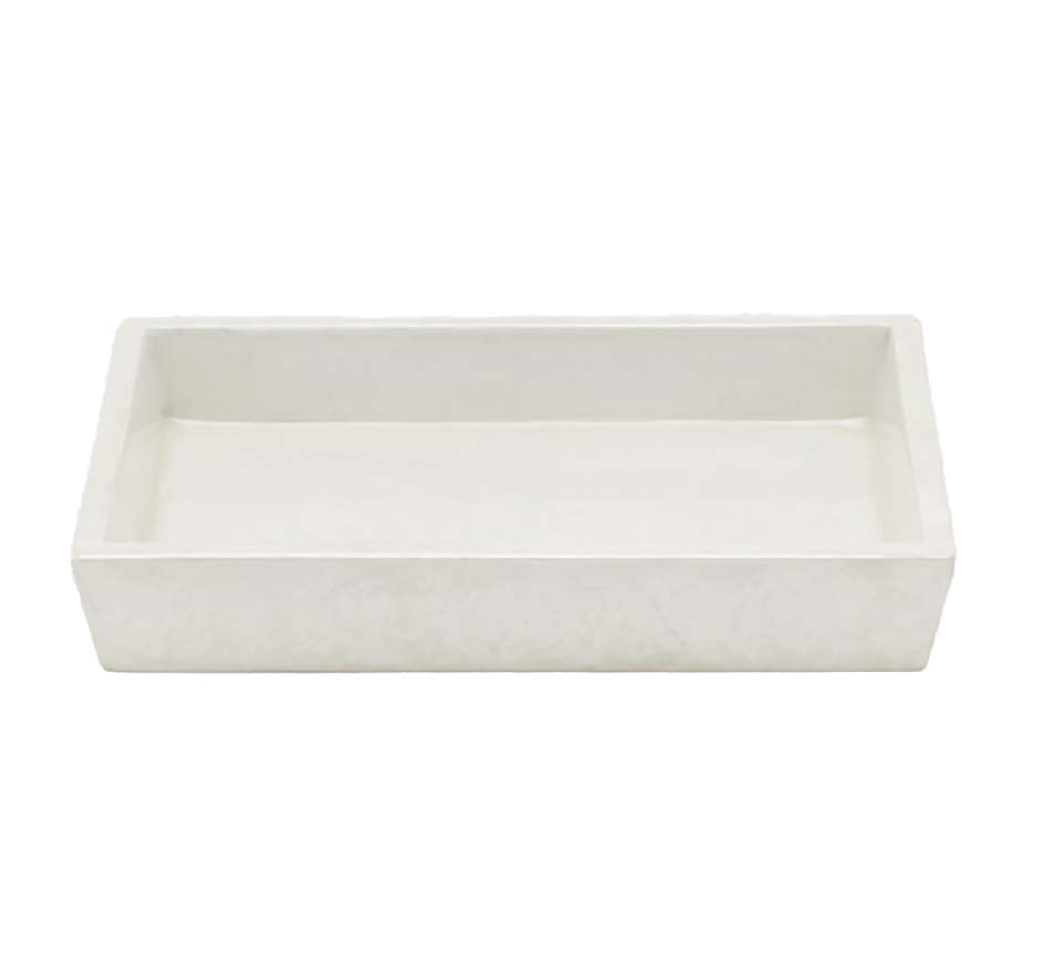 Charlotte Soap Dish In White