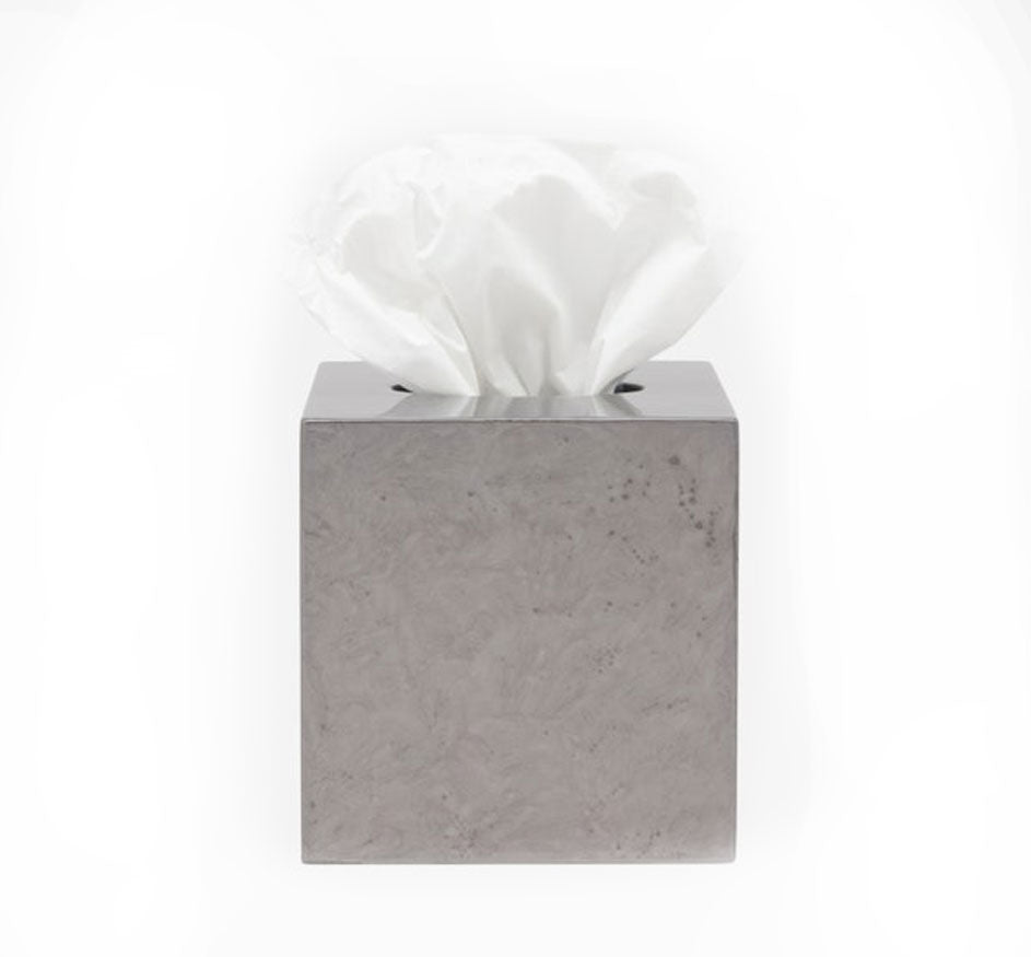 Charlotte Boutique Tissue In Pewter