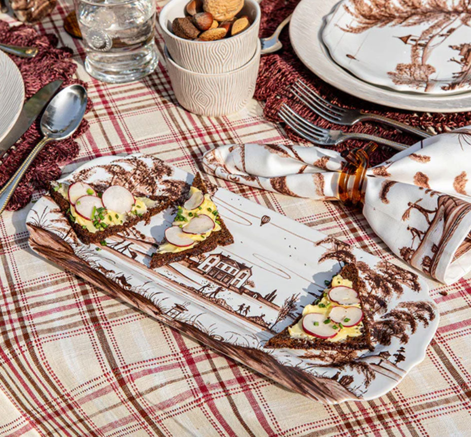 Country Estate Hostess Tray