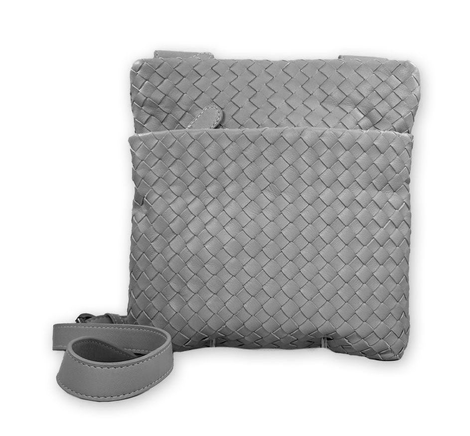 Crossbody Bag In Woven Leather (Available In 3 Colors)