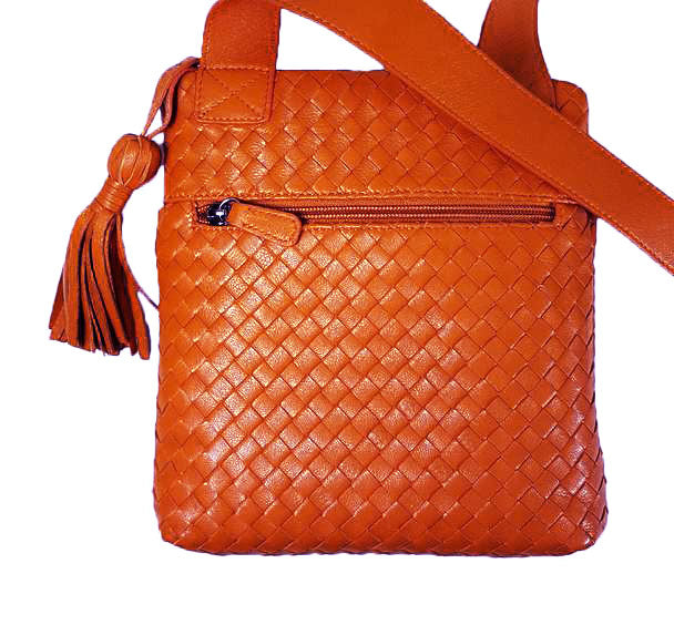 Crossbody Bag In Woven Leather (Available In 3 Colors)