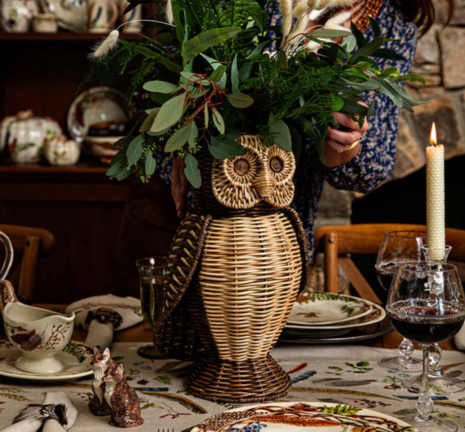 Devon Willow Owl Vase