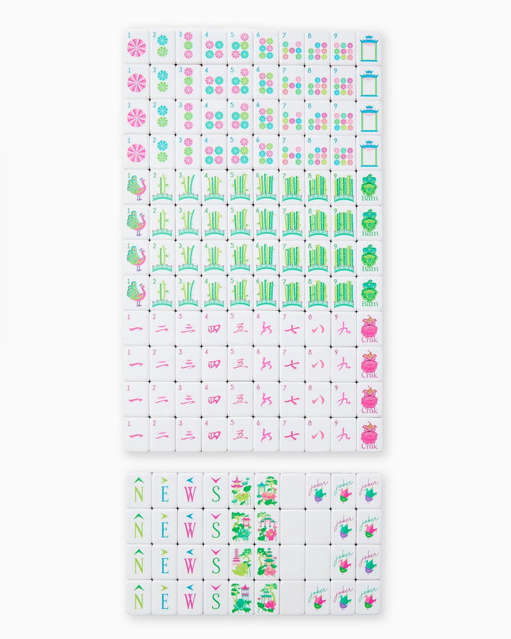 Glow Wild Mahjong Tile Set