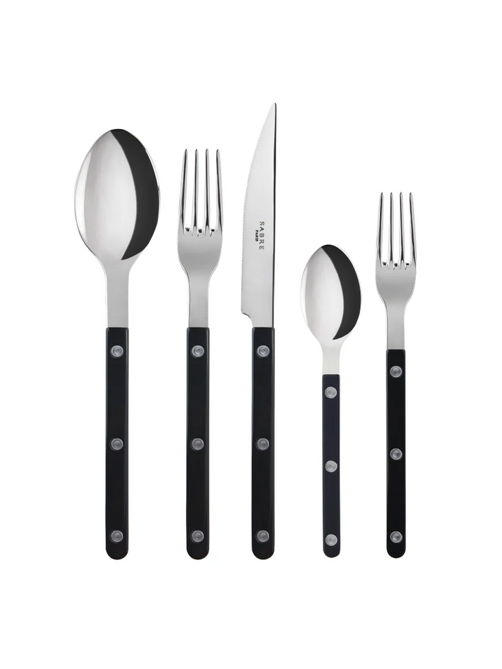 Bistrot 5 Piece Flatware (Available in 3 Colors)