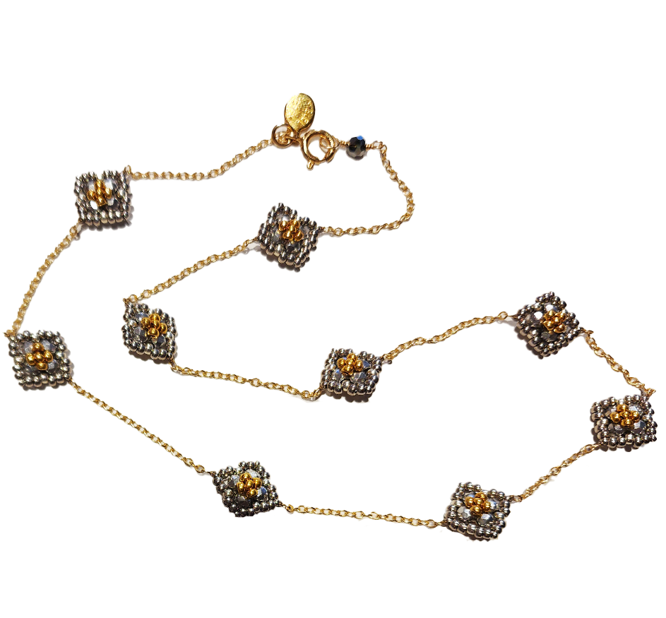 Swarovski Miyuki Necklace 114