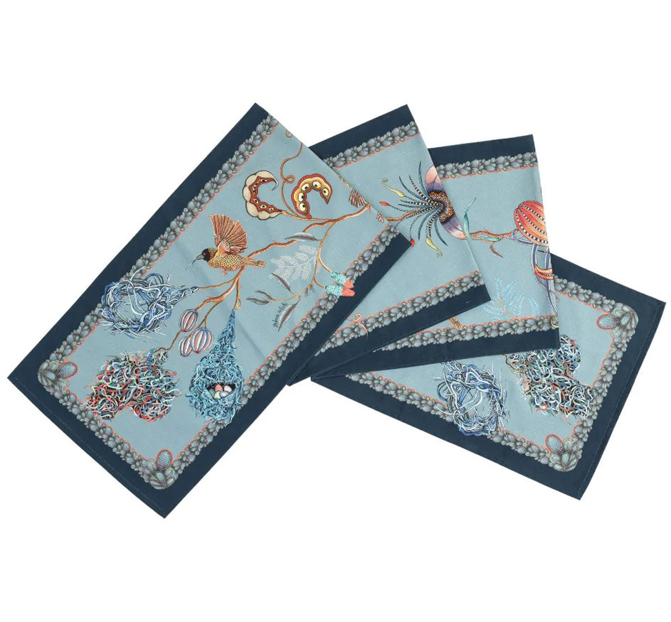 Thanda Nest Table Runner - Mist