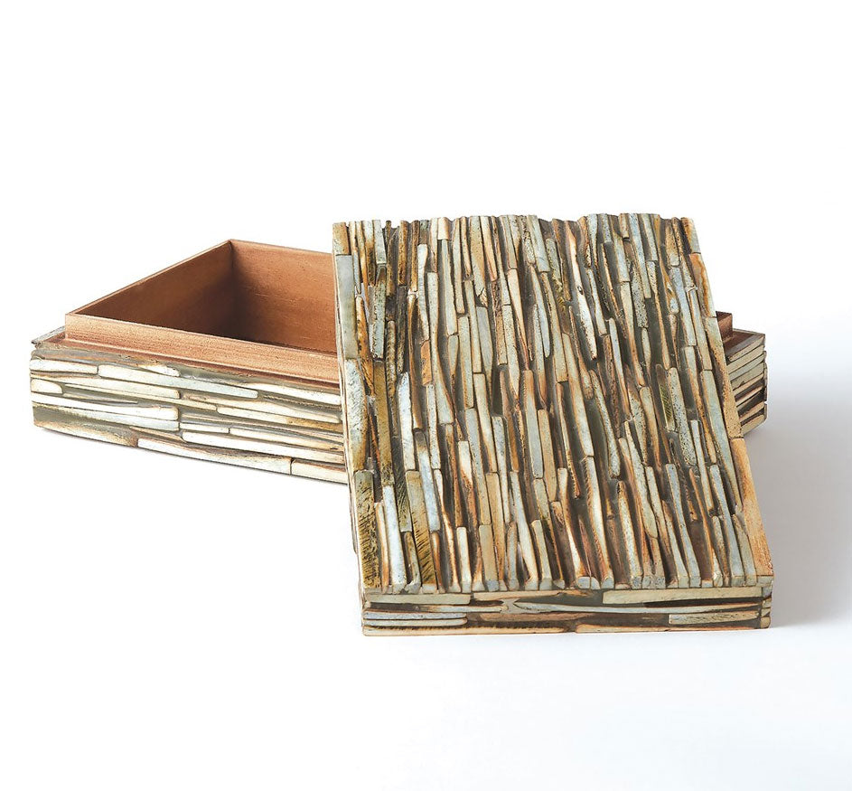 Chiseled Bone Box Sm