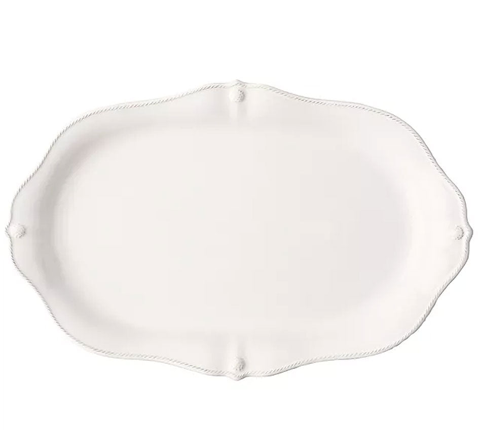 Berry & Thread 20" Platter - Whitewash