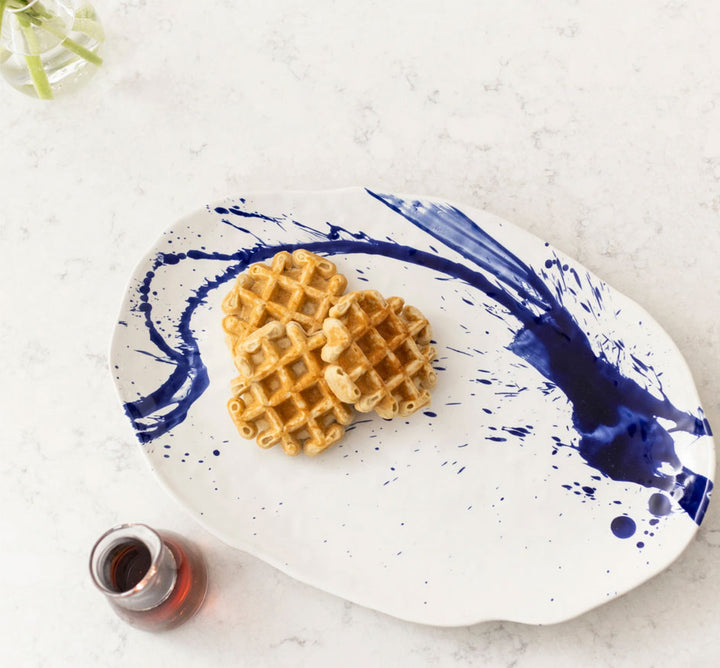 Burlington Oval Platter Artisan Blue