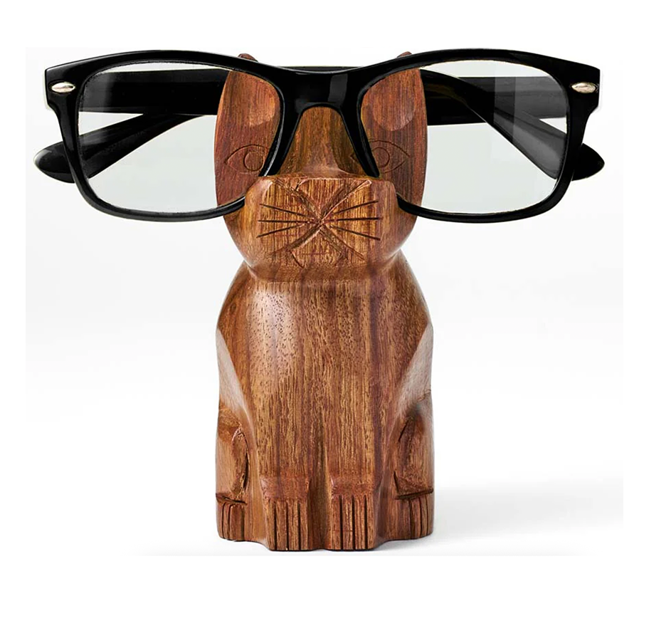 Cat Eyeglasses Holder Stand