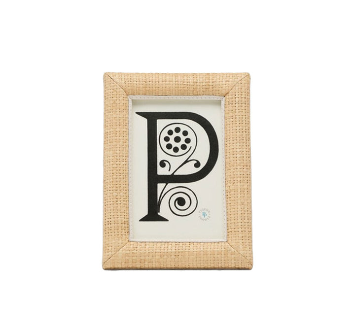 Hanford Frame in Natural & White