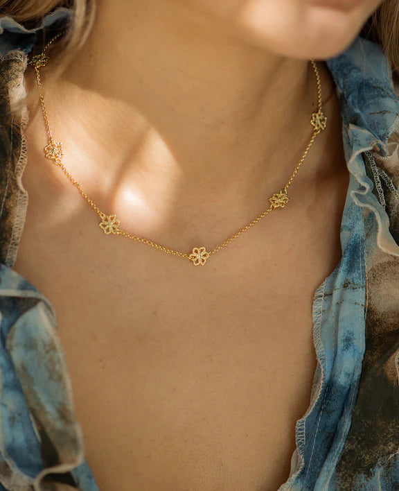 Wynn Flower Necklace