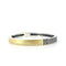 Adam Thin Gold Bangle With Diamonds (available in 2 colors)