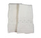 Swiss Dot Guest Towel In White Ivory