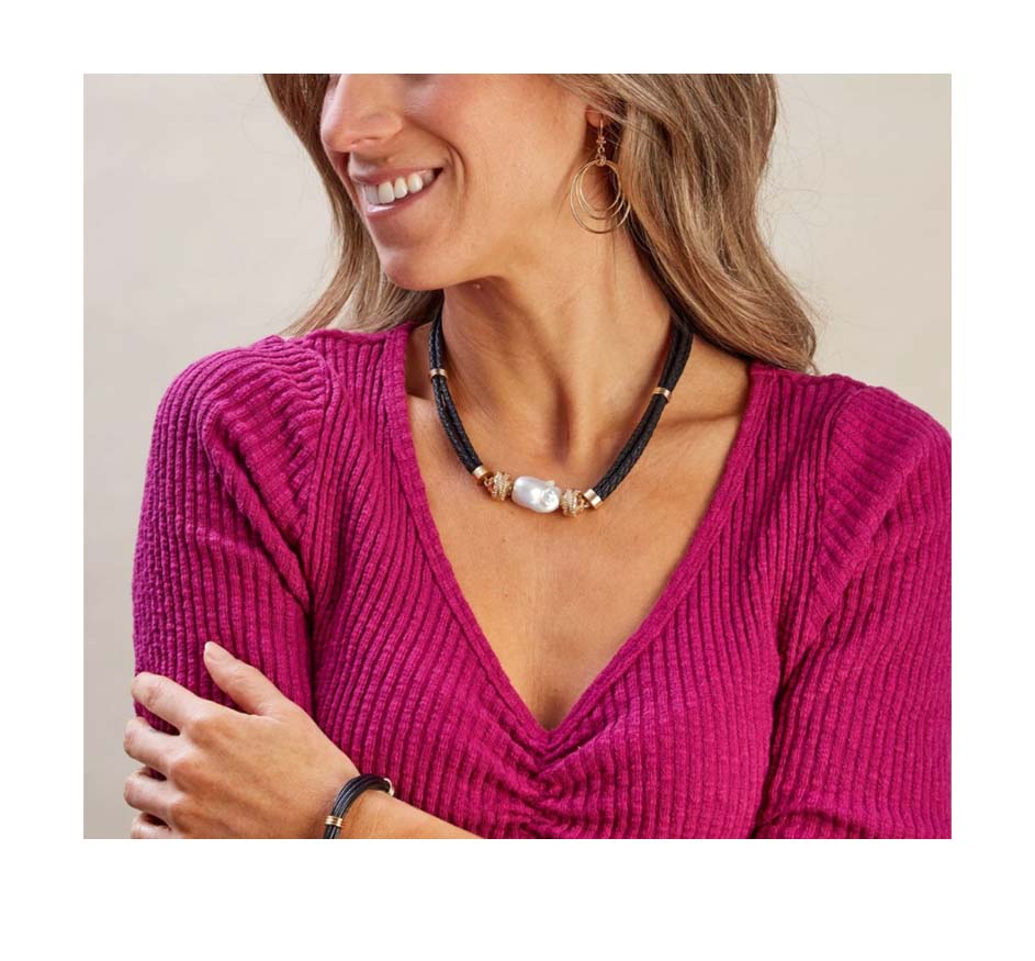 Aspen Braided Leather Necklace (Available in 4 Colors)