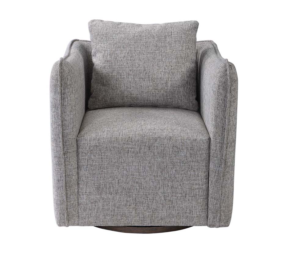 Grey Corben Swivel Chair