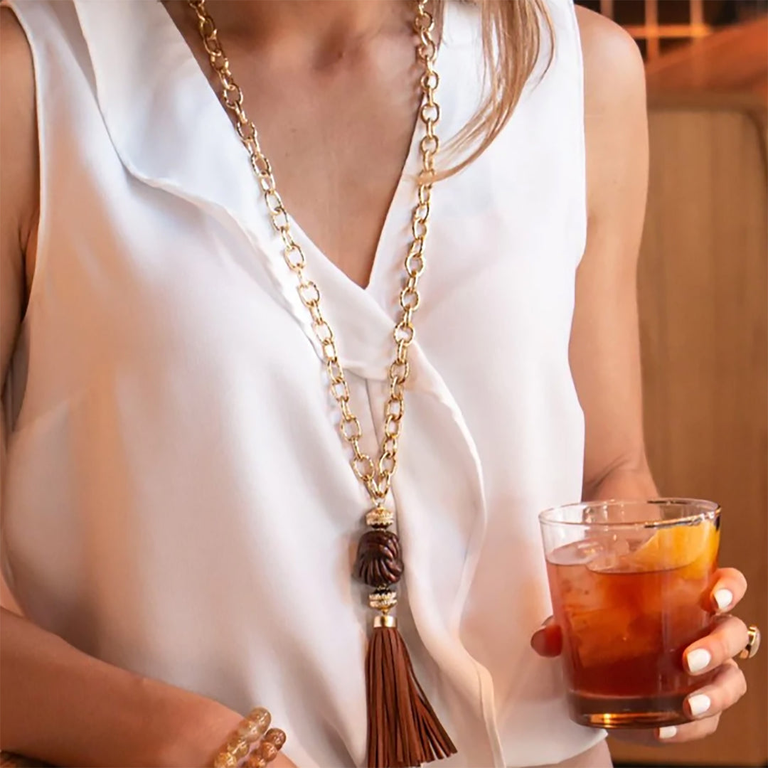 Wabash Double Chain Necklace