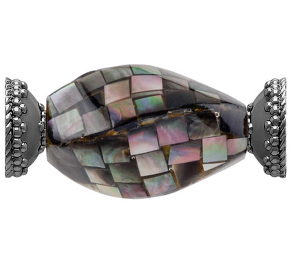 Twisted Mosaic Gunmetal Centerpiece