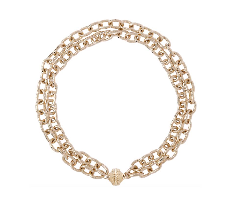 Wabash Double Chain Necklace