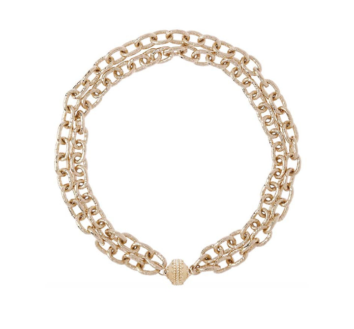 Wabash Double Chain Necklace