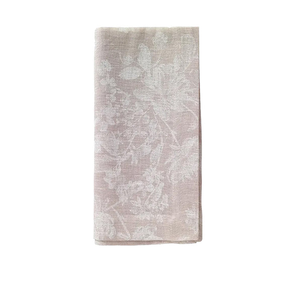 White Bloom Napkin Set of 4 (5 Colors Available)
