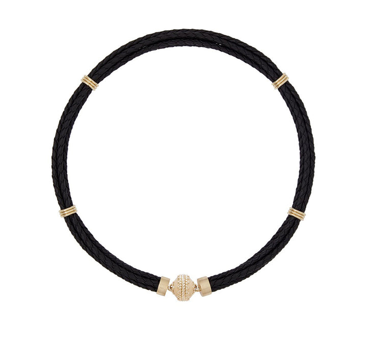 Aspen Braided Leather Necklace (Available in 4 Colors)