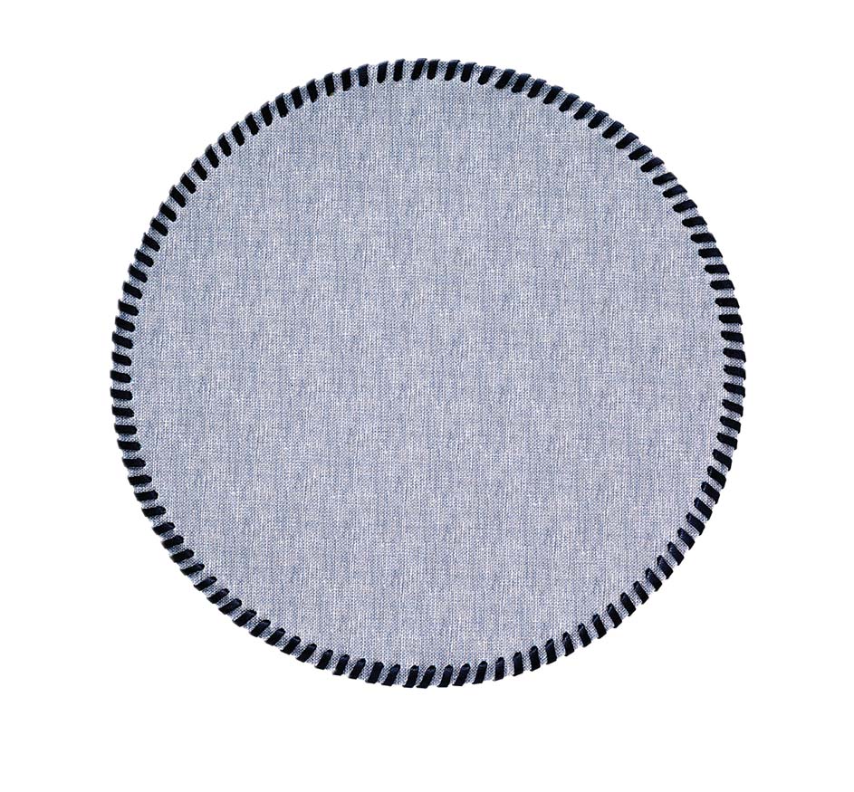 Whipstitch Placemats (Sold in sets of 4 and available in 3 different colors)