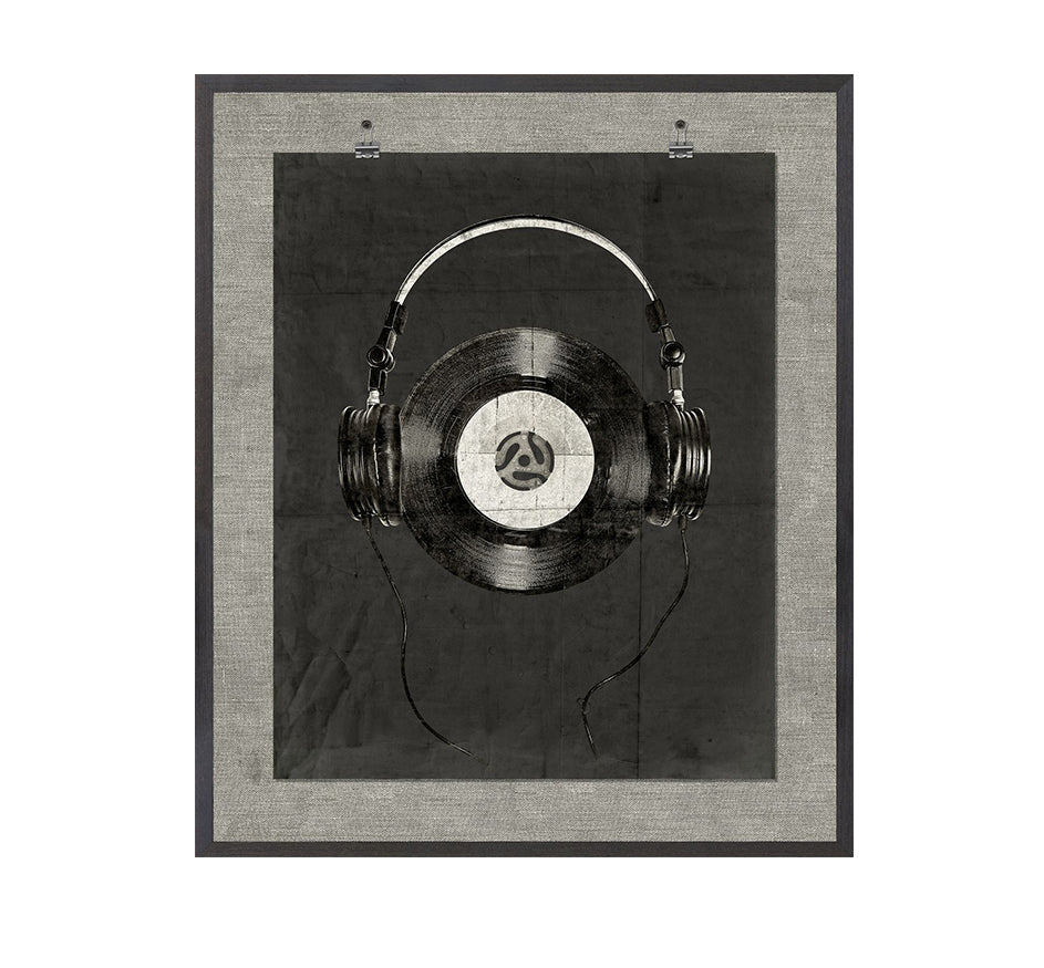Audiophile Framed Print 21"X25"