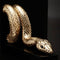 Snake Bookends Gold