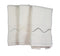 Olivia Guest Towel In White Ivory