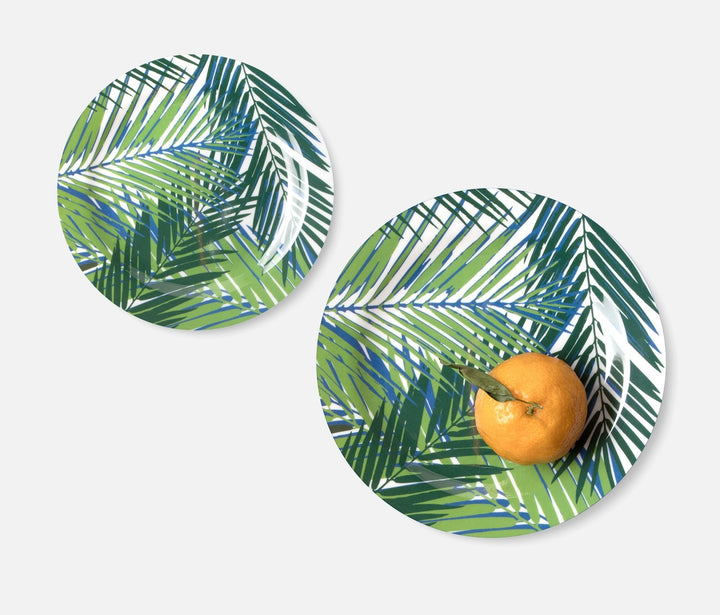 Palm Leaves Melamine Plates