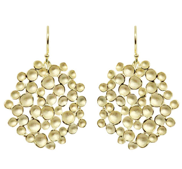 CHAMPAGNE POD EARRINGS LARGE (AVAILABLE IN 2 FINISHES)