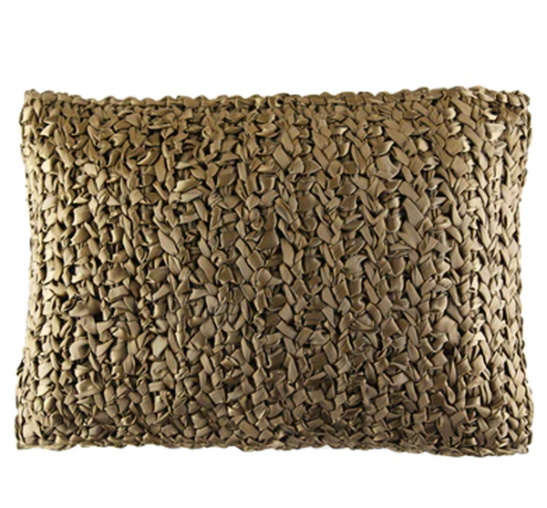 Ribbon Knit Lumbar Pillow 20x14 (2 Colors)