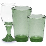Recycled Glass Olive Collection