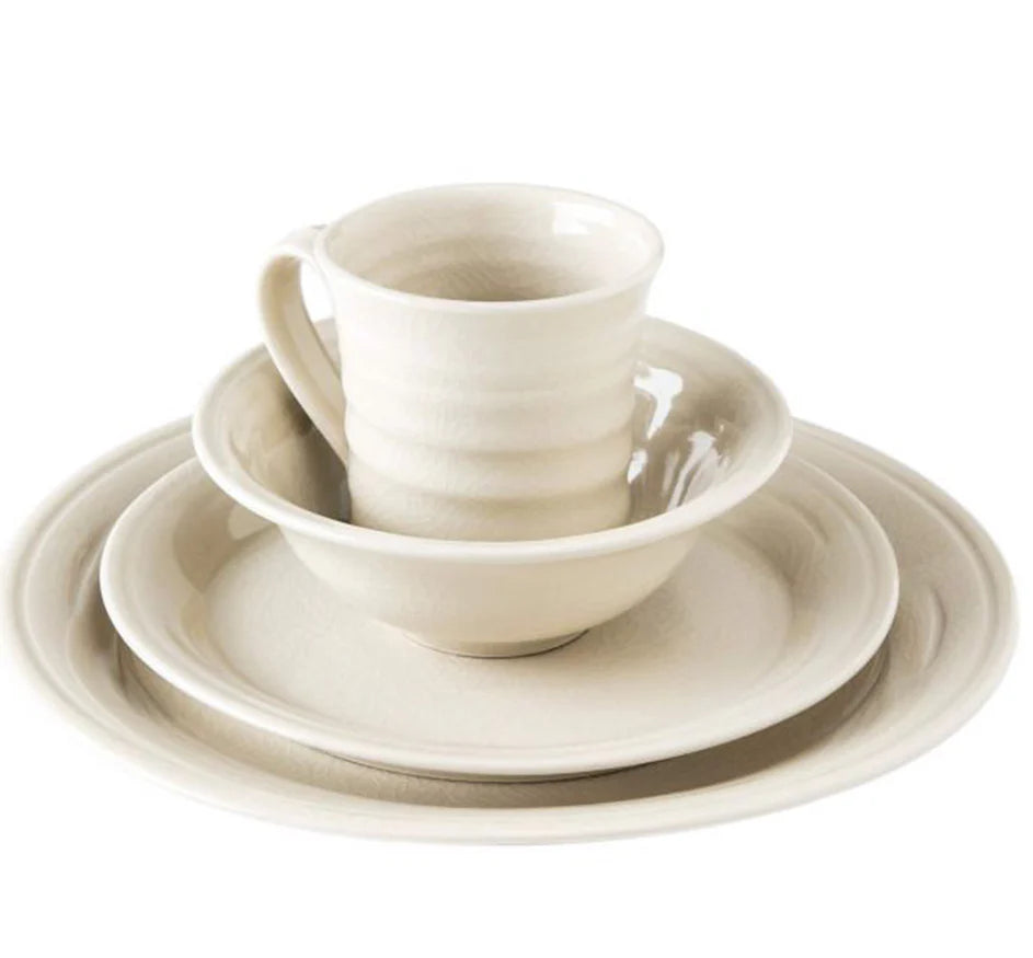 Belmont Dinnerware Collection in Ivory – Material Possessions