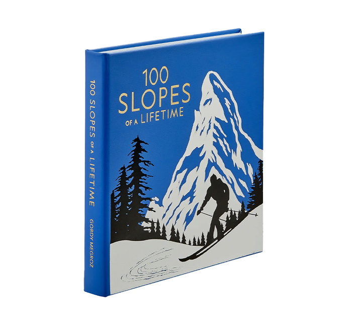 "100 Slopes of a Lifetime" Leather Bound Book