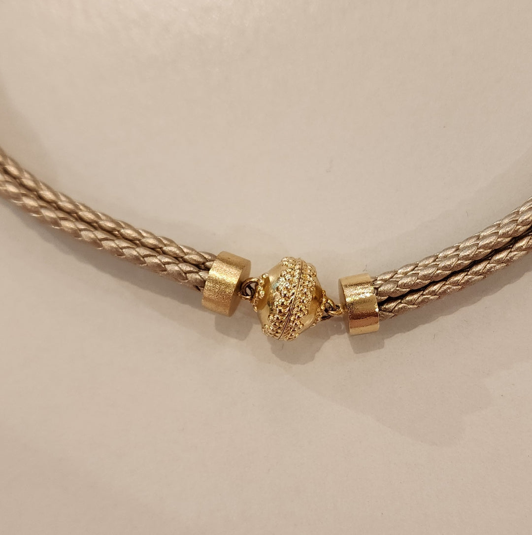 Aspen Braided Leather Necklace (Available in 4 Colors)