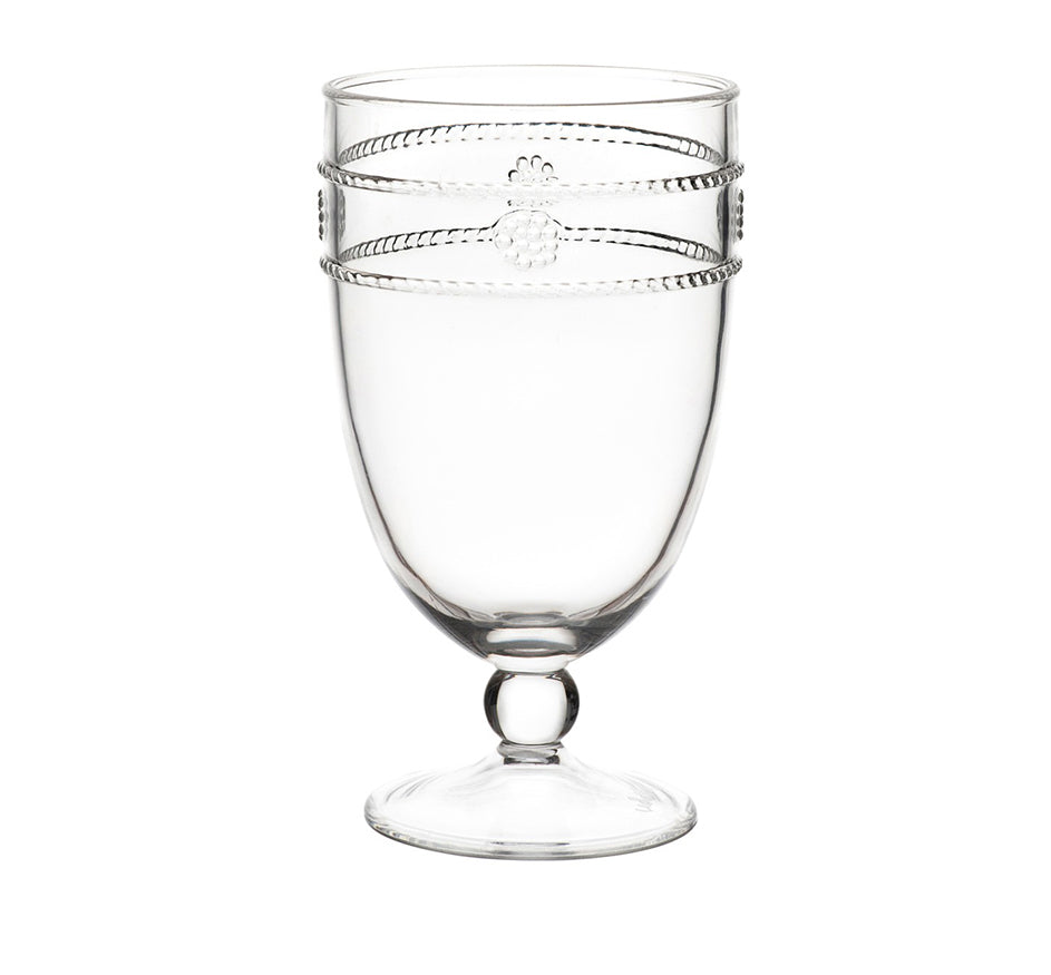 Isabella Acrylic Glassware Collection In Clear