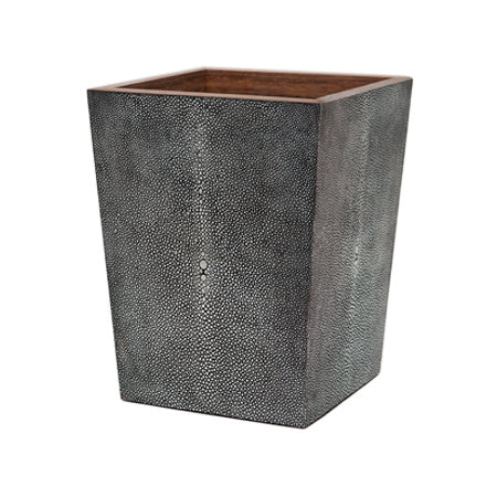 Manchester Square Wastebasket in Grey