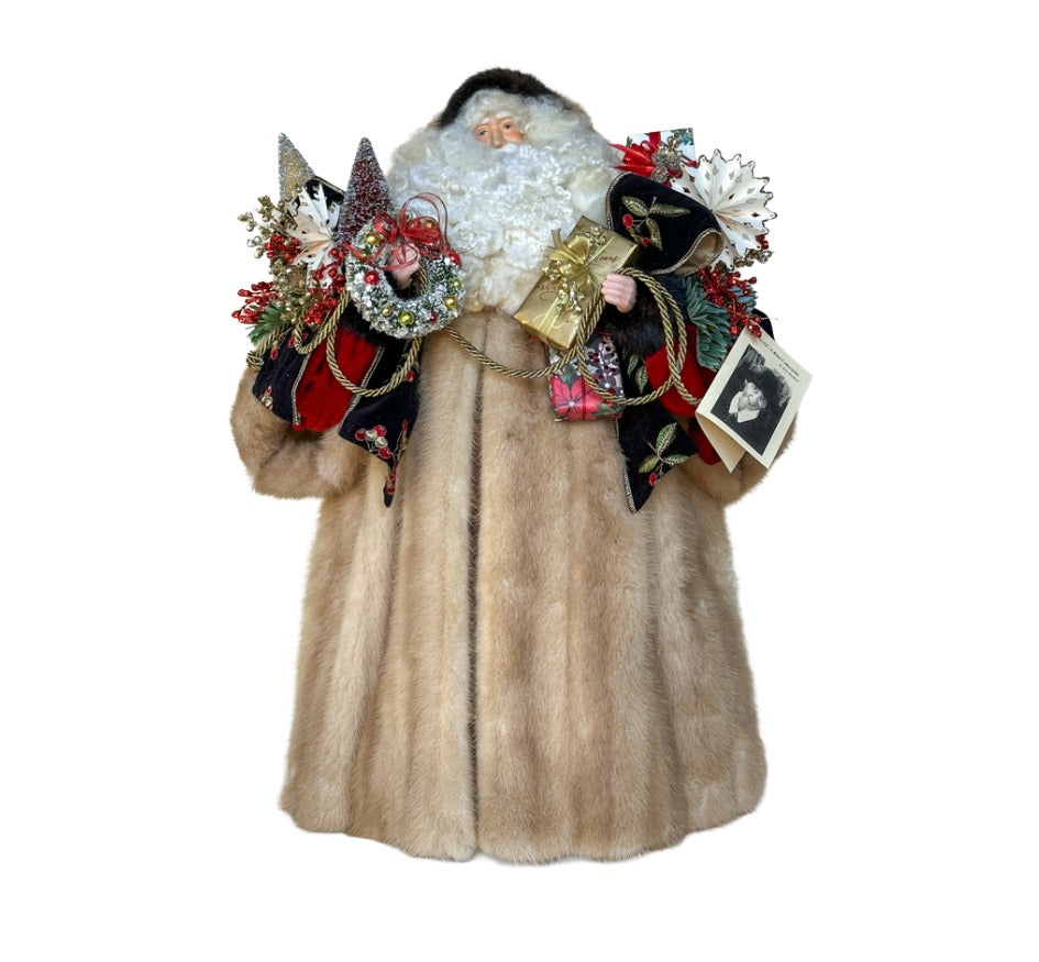 Light Mink Santa