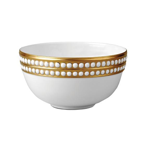 Perlee Dinnerware Collection in 24K Gold