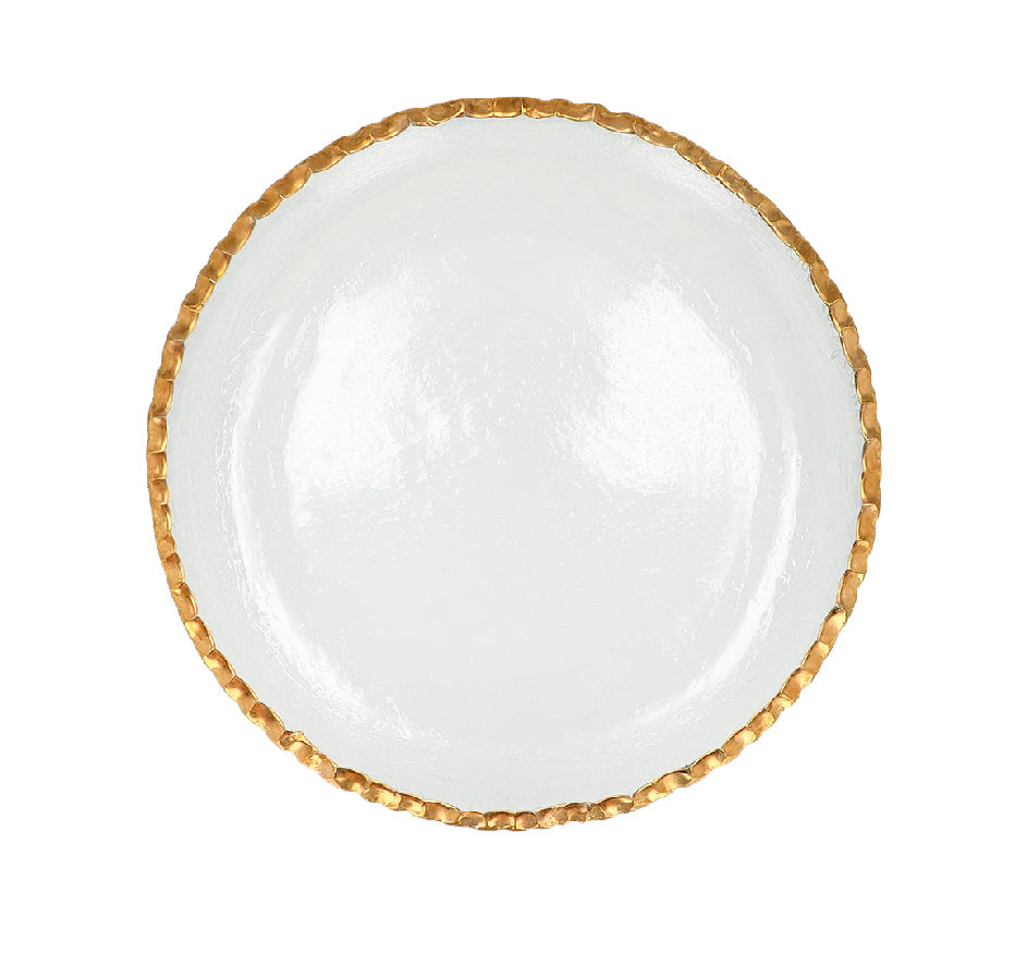 Edgey Dinnerware Collection in Gold