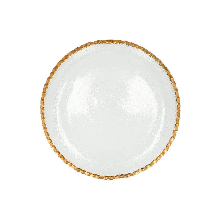 Edgey Dinnerware Collection in Gold