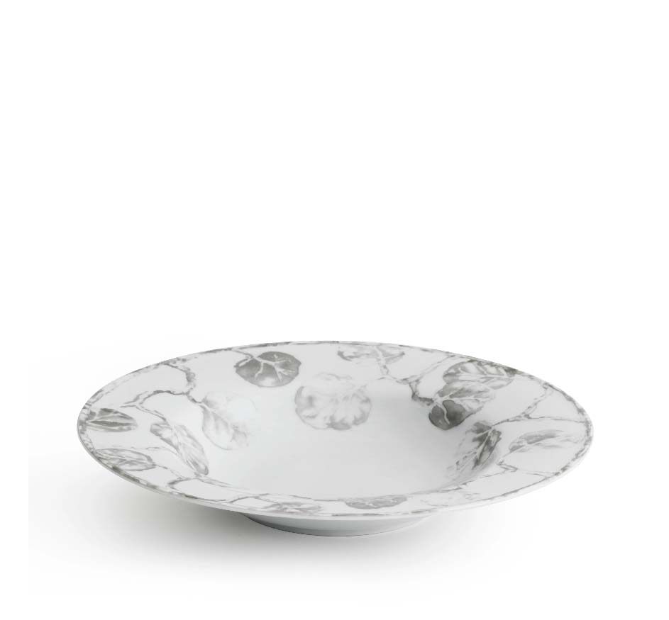 Botanic Leaf Rimmed Bowl