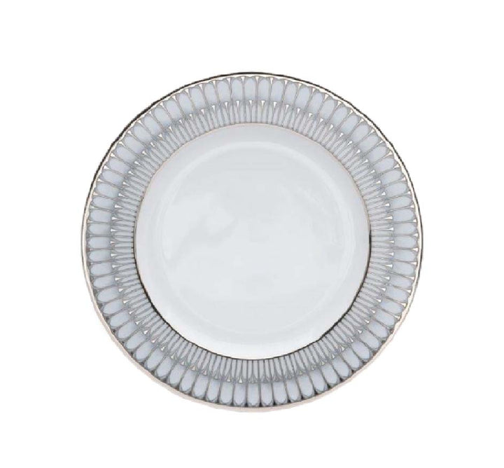 Arcades Grey & Platinum Dinnerware Collection