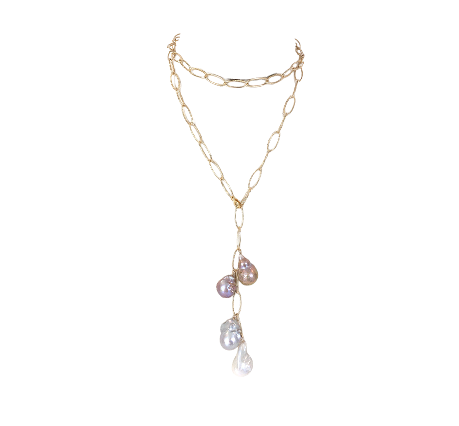 Annika Necklace Pearl Mix