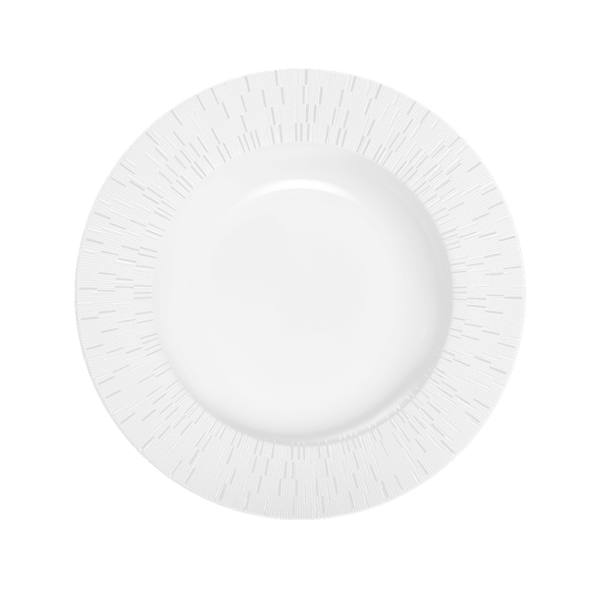 Infini Dinnerware Collection in Blanc