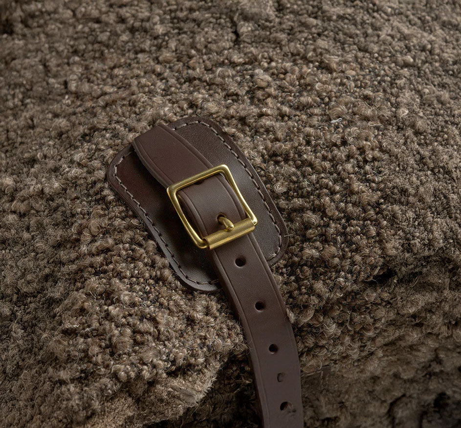 Attenborough Buckle Pillow In Hyena