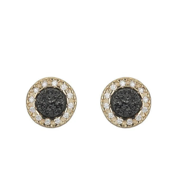 Chrissy Embellished Dot Studs